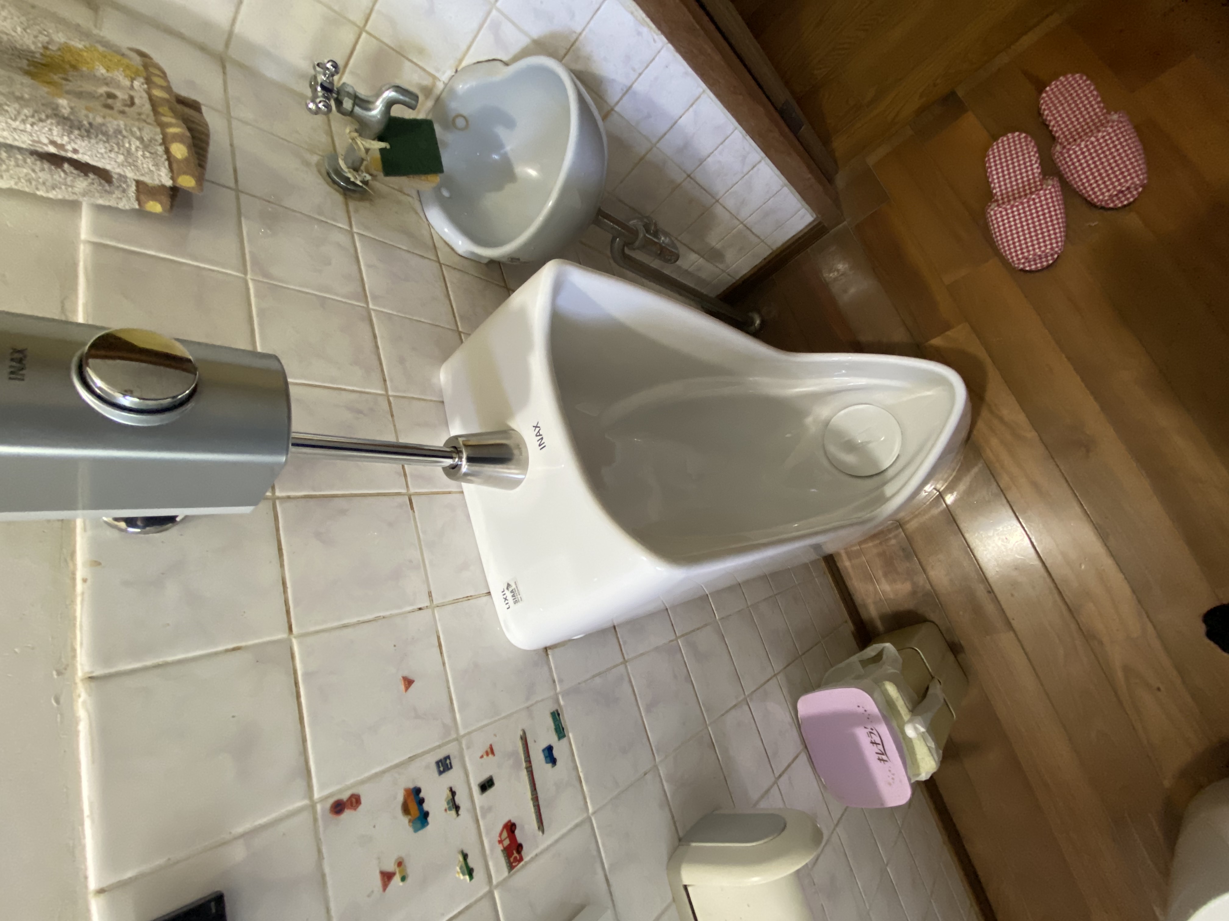 小便器交換工事 画像